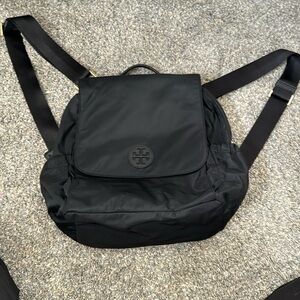COPY - Tory Burch black diaper bag backpack. Authentic